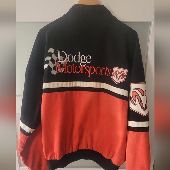 Racing Champions Apparel Dodge RAM Motorsports Nascar Coat Jacket - Picture 4 of 4